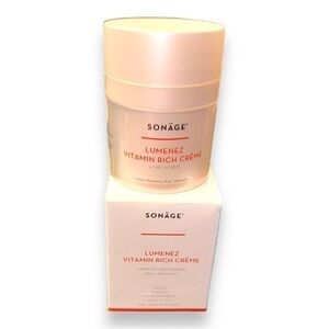 🆕 NiB Sonage LUMENEZ Vitamin Rich Cream 
Vitamin C Moisturizer Dry Skin 50mL